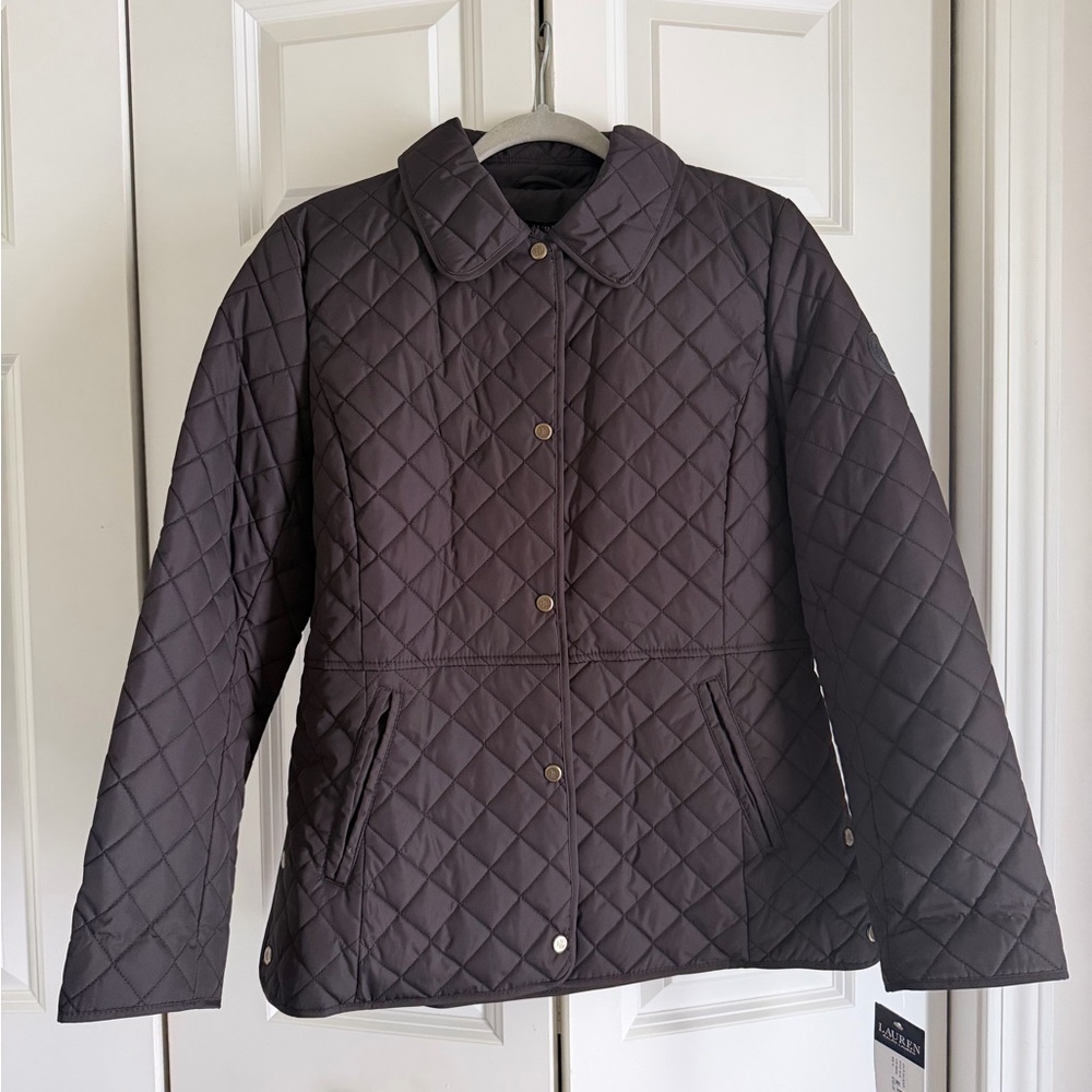 Lauren Ralph Lauren Quilted Women’s Jacket in Dark Brown